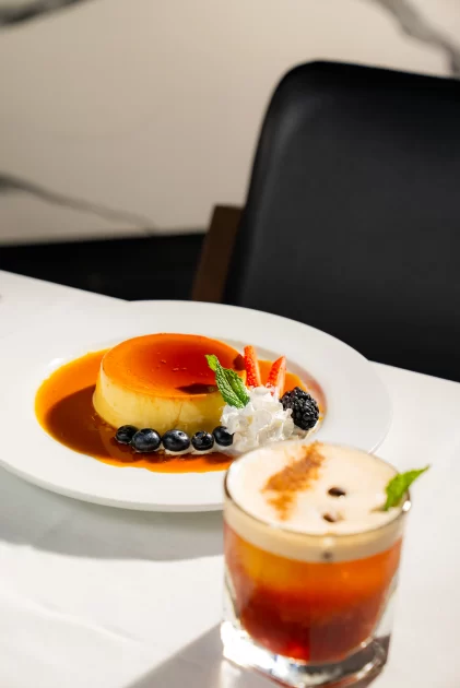 Brazilian flan