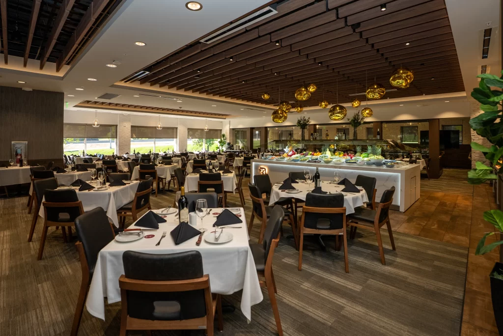 inside restaurant